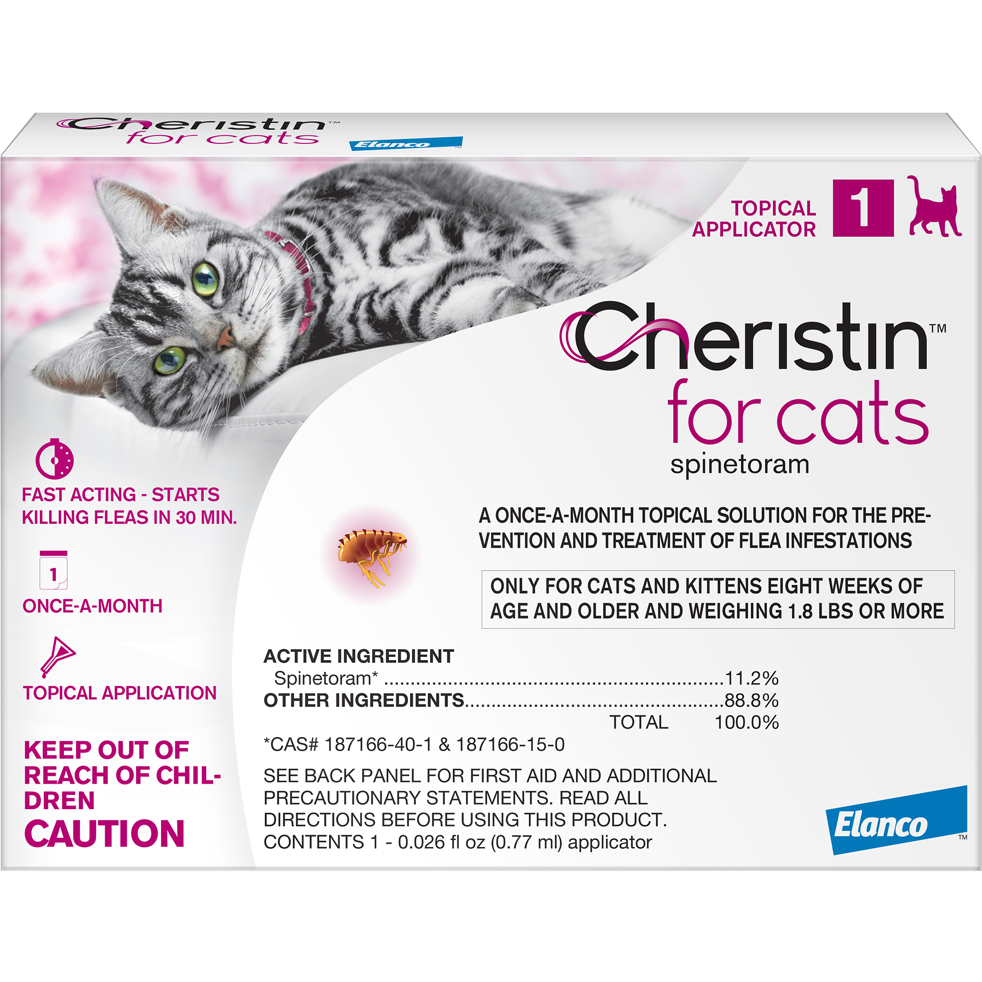 Cheristin flea treatment for on sale cats
